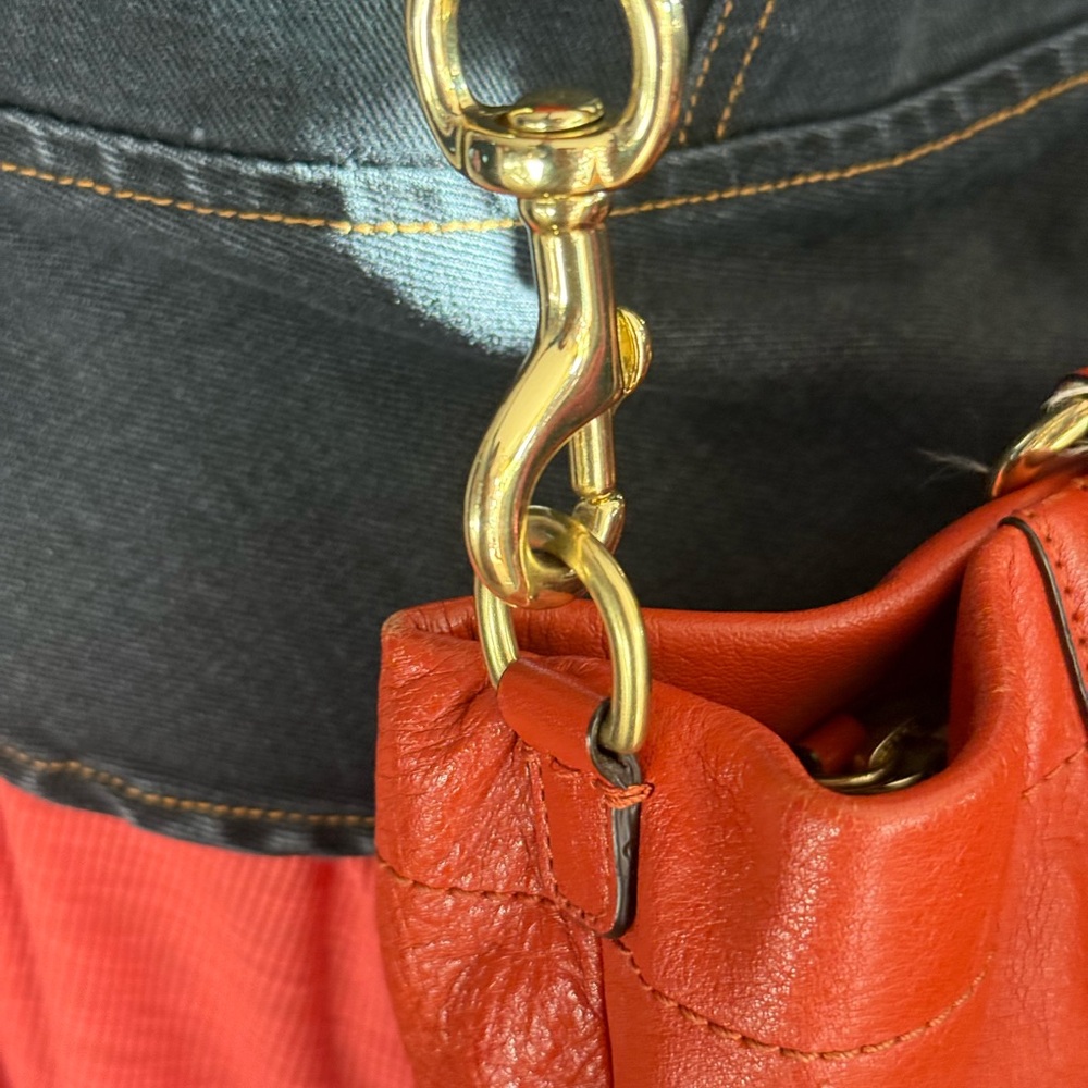COACH‎ Leather Bag tote “Ashley”#F1261-19243 compartments crossbody satchel EUC - Picture 8 of 17